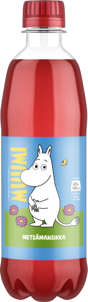 Muumilimsa Metsämansikka 0,5 L