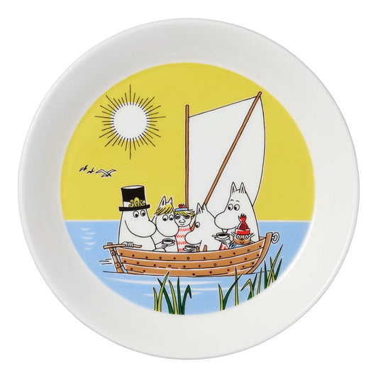 Moomin Plate: Sailing with Nibling and Tooticky (2024)