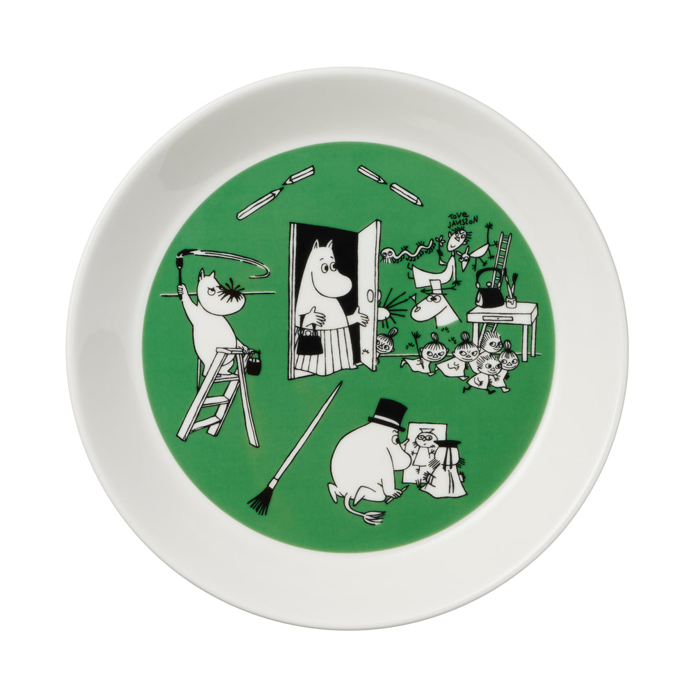 Moomin Plate: Drawing (2021)