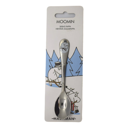Moomin Coffee Spoon: Moominmamma skiing, Skiing with Mr. Brisk (2014)