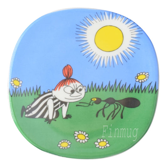 Moomin Wall Plate: Little My and an Ant (1995-1997)