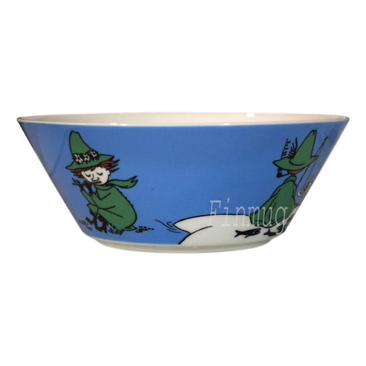 Moomin bowl: Snufkin Blue (2004-2014)