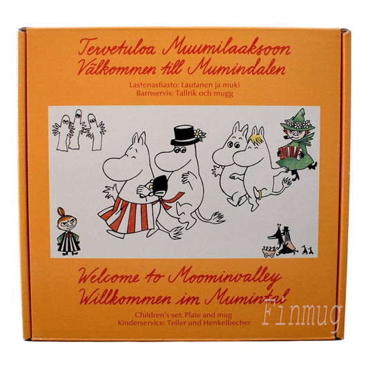 Moomin Children's dishes: Happy Family (1995-2007)