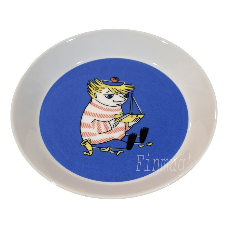Moomin Plate: Too-Ticky Blue (2006-2007)