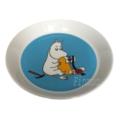 Moomin set: Moomintroll turquoise mug and plate