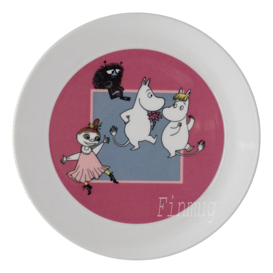 Moomin Plate: Moomin Dance (2012-2013)