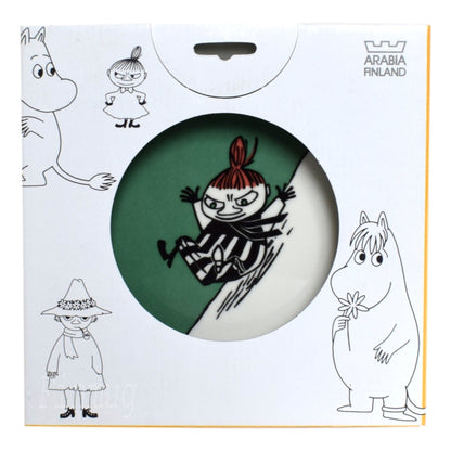 Moomin Plate: Little My Glider Green (2002-2007)