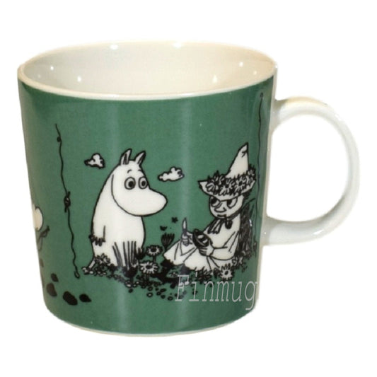 Moomin Mug: Dark Green (1991-1996) (Just fine)