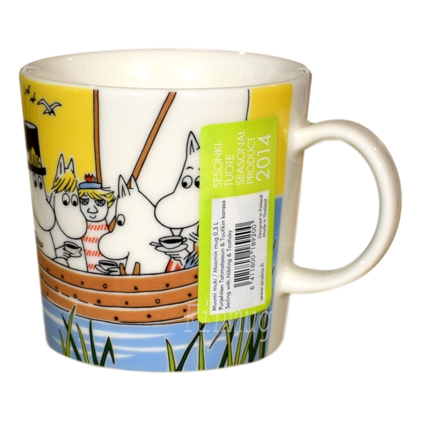 Moomin Mug: Sailing with Nibling and Tooticky