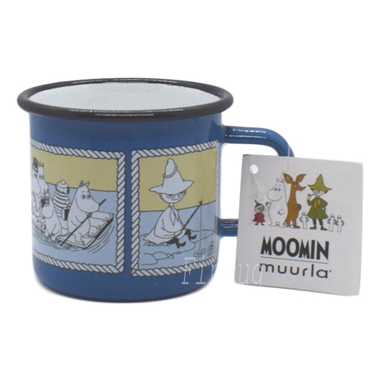 Enamel Moomin Mug: Silja Line, 3,7dl (2013-2014)