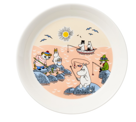 Moomin Plate: Fishing (2022)