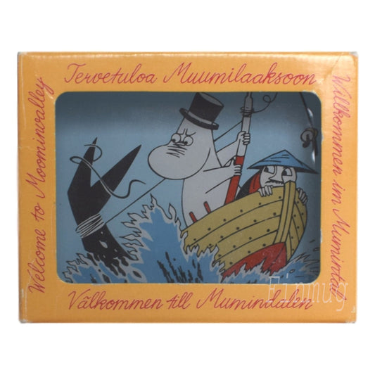 Moomin Glass Card: Moominpappa and the Sea (2002-2005)