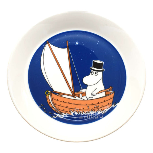 Moomin Plate: Moominpappa Dark Blue (2014-2022)
