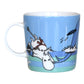 Dolphin dive moomin mug