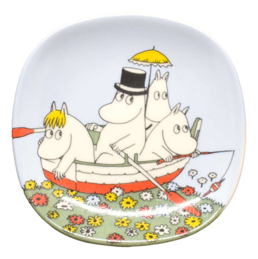 Moomin Wall Plate: Moomin Family (1990-1993)