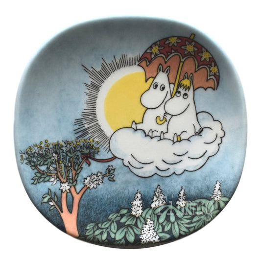 Moomin Wall Plate: Moomin in the Sky (1999-2002)