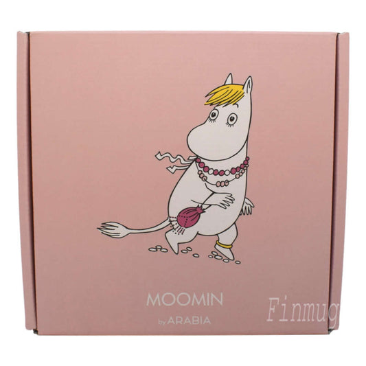 Moomin set: Snorkmaiden Pink mug and plate